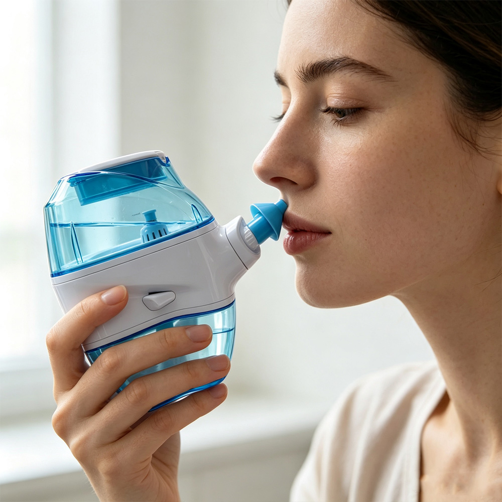 Nasal Aspirator - Wiederaufladbarer Elektrischer Nasenreiniger Nasenspüler, 360° °