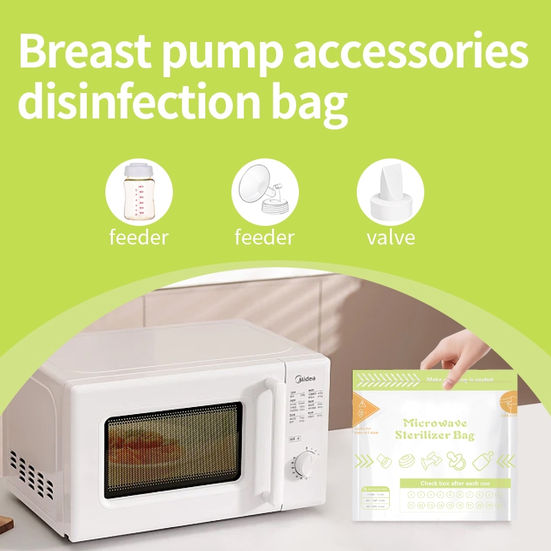 Zwitsal Baby Products - 10 Stück Wiederverwendbare BPA-freie Mikrowellen-Sterilisationsbeutel für