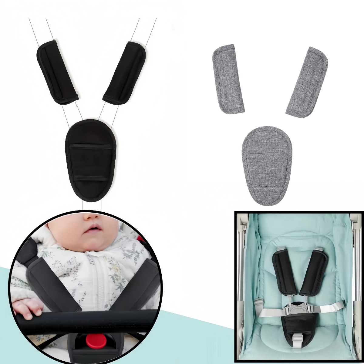 Baby-Autositz-Gurtpolster Univ – Infant Car Seat Cover Bewertung und Preis