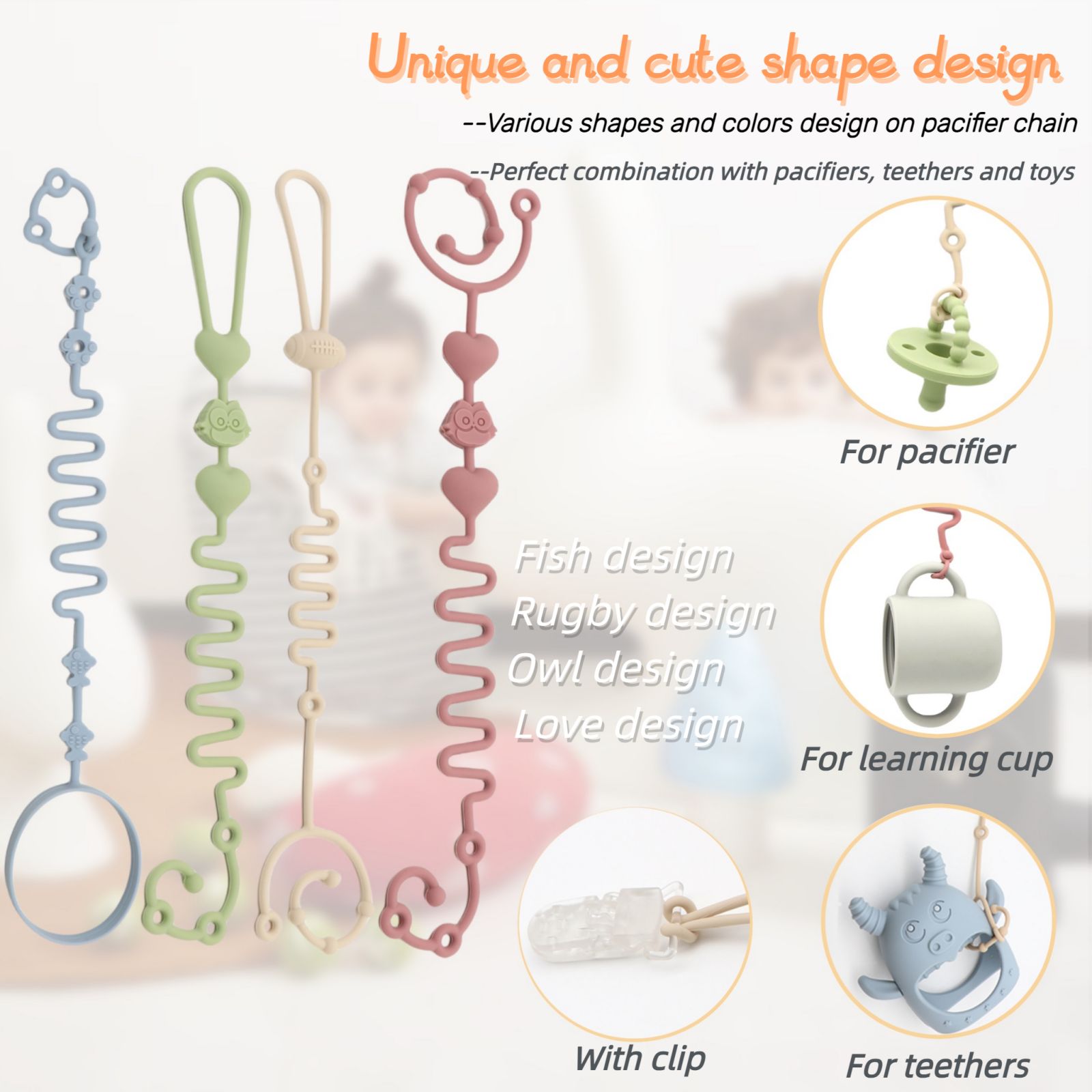4er-Pack - Baby-Spielzeughalte – Zwitsal Baby Products Bewertung und Preis