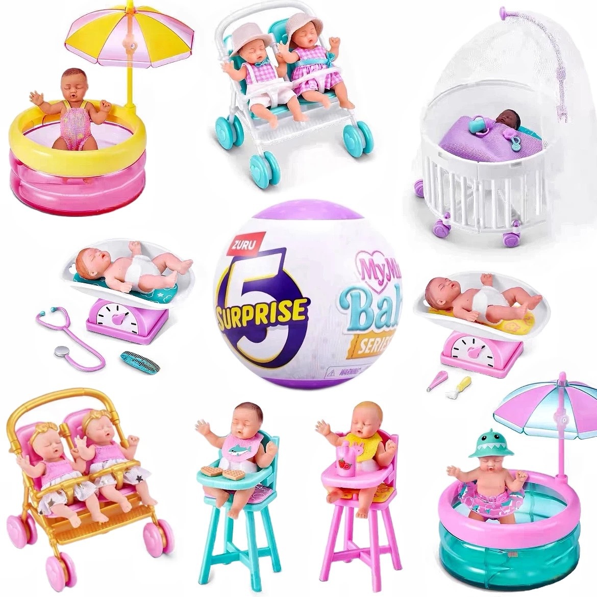 ZURU 5 Überraschungs-Mini-Baby – Baby Products Toys Bewertung und Preis